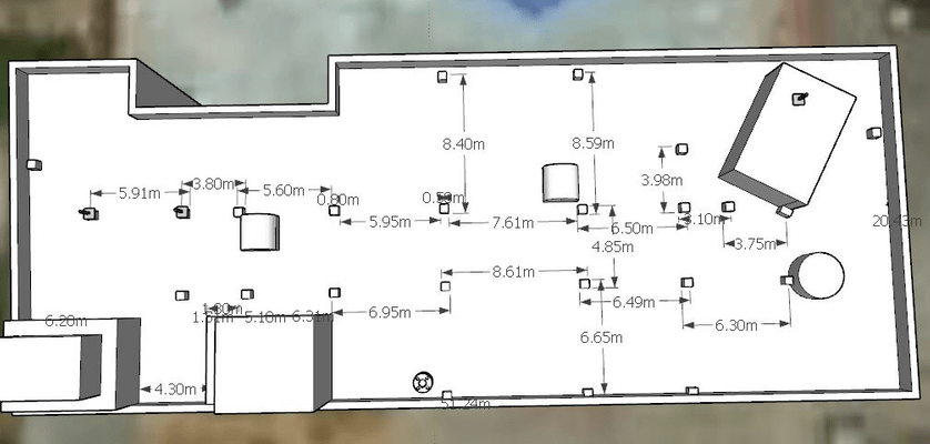 solar roof dimensions